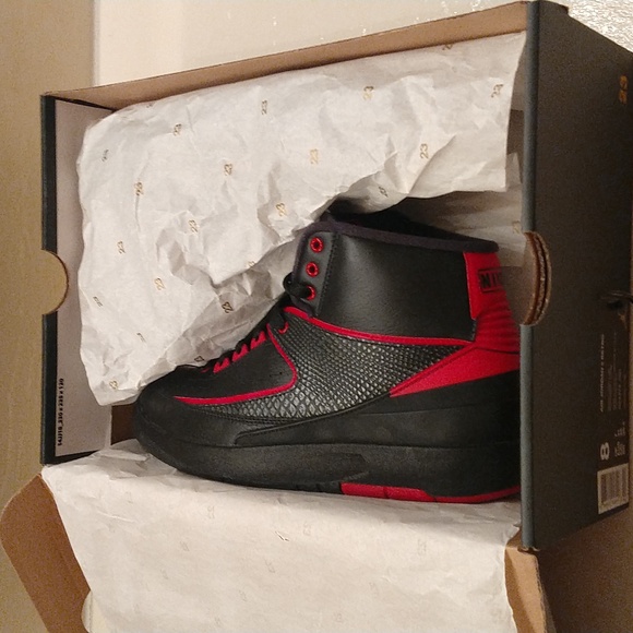 Air Jordan 2 Retro Black/Varsity Red (2016) - Picture 14 of 14